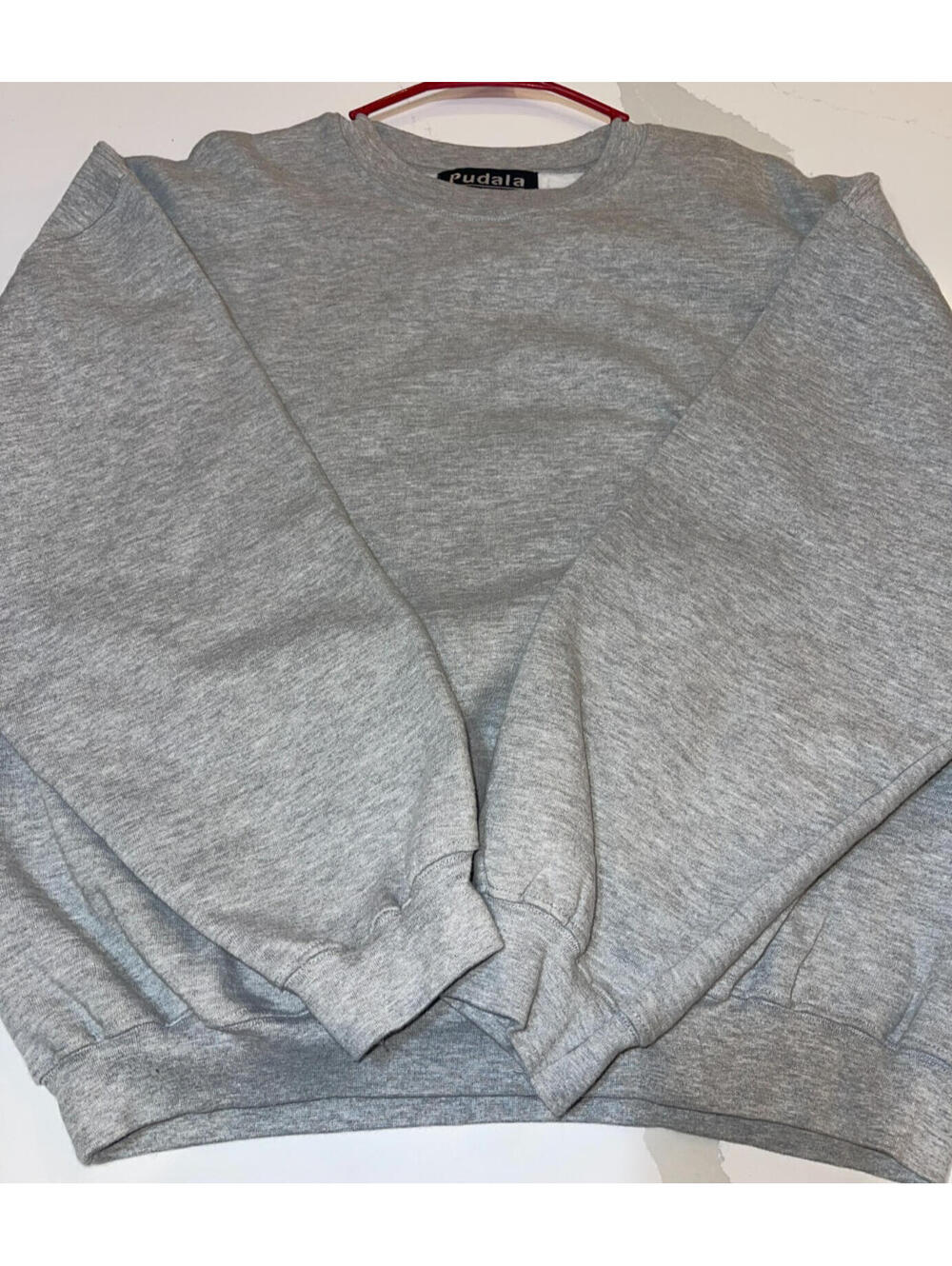 NEW MILITARY PUDALA UNIFORMS SOFT WARM PULLOVER GRAY SWEATSHIRT 2XL